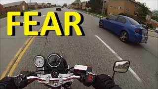 Fear Get Over Riding a Motorcycle in Traffic [upl. by Yenar]