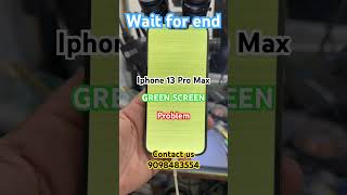 Green screen solution  green screen problem  iphone 13 Pro Max Green Screen Problem greenscreen [upl. by Aiveneg]