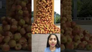 apple ki bilding 🍎 goodtool fruits travel vlog asmr fastcrushing crushing [upl. by Porta]