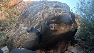 Divergent Spectrum amp Variation V78  Red Rocks Bouldering Willow Springs Mystery Canyon [upl. by Tobias]