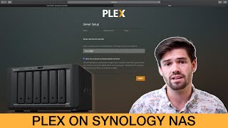 How to Install Plex on Synology NAS  4K TUTORIAL [upl. by Hapte]