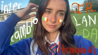 PRIMERA SEMANA DE INTERCAMBIO EN IRLANDA lo que la gente no dice del intercambio  vlog 🇮🇪☘️🏠😿 [upl. by Naj]