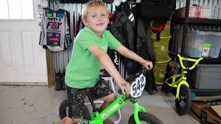 BALANCE BIKE REVIEW  5Year old shows you his balance bikes [upl. by Durwood920]