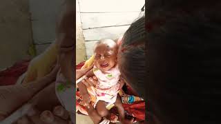 4 month baby immunization video [upl. by Hendrick]