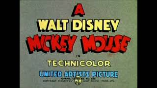 Mickey Mouse  Mickeys Garden 1935  original titles recreation [upl. by Nyltac605]