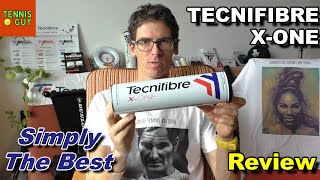 TECNIFIBRE XONE Tennis Balls Review 🥎 The Best Tennis Balls That Are Too Good [upl. by Eedolem]