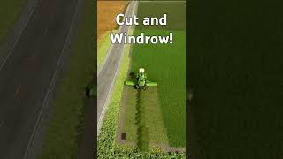 No Windrower Needed fs22 farmingsimulator22 [upl. by Etti]