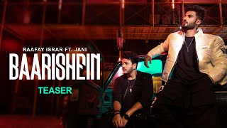 Baarishein Official Teaser Raafay Israr  JANI  Releasing On 13th June [upl. by Nugesulo897]