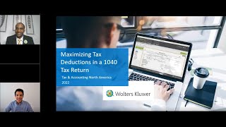 TaxWise Virtual Tax School Maximizing Tax Deductions in a 1040 Tax Return [upl. by Niattirb]