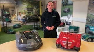 Robot Mower Comparison  Husqvarna Automower 450X vs Ambrogio L250i Elite S  Build amp Features [upl. by Adrienne]