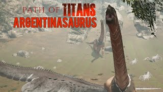 Argentinosaurus in Path of Titans [upl. by Chancelor]