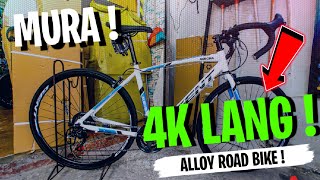 PINAKA MURANG ALLOY ROAD BIKE  NEW ARRIVAL  sulit na to sa mga gusto mag budget road bike [upl. by Staley]