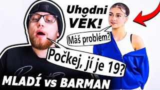 MLADÍ vs BARMAN  Však vypadá na 15 [upl. by Fidel]