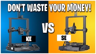 Better 3D Printer Creality SE vs Creality KE [upl. by Yrellam]