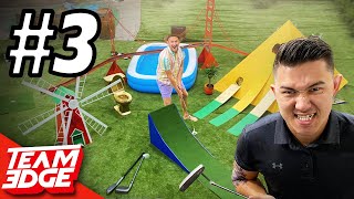 We Built 3 of the Craziest Mini Golf Courses [upl. by Carmelita]