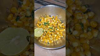 Butter Masala Corn chaat 🌽shorts youtubeshorts shortsfeed corn cornchaat prayagraj [upl. by Yuria]