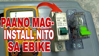 ELECTRIC BIKE REPAIR SHOP PAANO MAGKABIT NG BREAKER SA EBIKE  PAANO MALALAMAN KUNG SIRA DIN ITO [upl. by Juni]