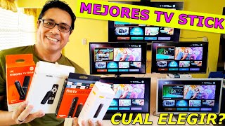 Versus de TV Stick 2022 Comparé todas mis TV Stick en tiempo real y en 5 TV 😱😱 [upl. by Ened]