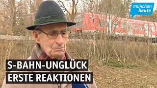 SBahn Unglück – erste Reaktionen und Ermittlungen nach dem tödlichen Unfall in Schäftlarn [upl. by Bauske]