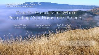 Zone Zero Ground Zero when Protecting Your Home from Wildfire [upl. by Eldwon]