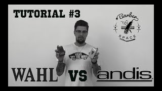 ANDIS vs Wahl Shaver I Обзор машинки l Barber Space 3 [upl. by Noicpecnoc]