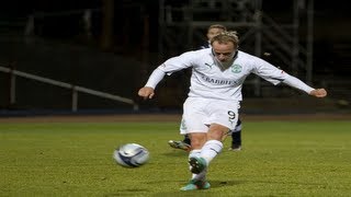 Leigh Griffiths Goal Dundee 30 Hibernian 17112012 [upl. by Malet]