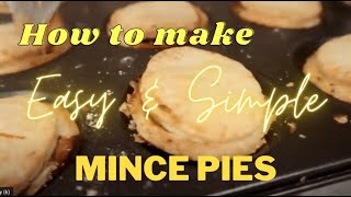 How to make mince pies  Orange with Cointreau Mince Pies  Best mince pie recipe [upl. by Anaela]