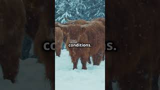 The Scottish Highland cow facts Scotland cows Highlands [upl. by Ginder]