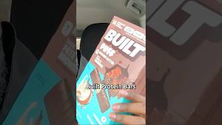 Viral Built Protein Bars Brownie Batter Review Proteinbars FoodReview Vlogs WhatIEatInADay [upl. by Neirod]