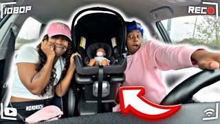 RUNNING OFF WITH SOMEONES “ BABY “ PRANK ON GIRLFRIEND  😱  VERY INTENSE [upl. by Alolomo909]