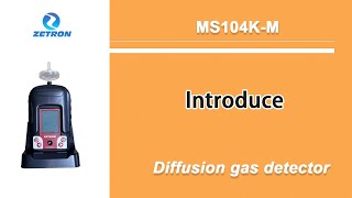 MS104KM 4 In 1 Portable Gas Analyser O2 H2S CO Combustible GasLEL Multi Gas Detector [upl. by Leona]