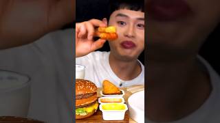 ASMR MUKBANG McDonalds Snacks [upl. by Koslo]