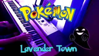 Pokemon Lavender Town Piano Cover [upl. by Revolc]