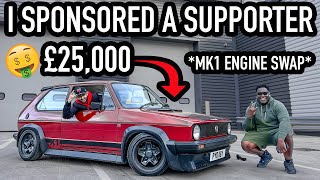 VW GOLF MK1 BUILD 40000 build PART 1 DMOARMYSPONSORSHIP [upl. by Darlene914]