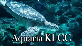 aquaria KLCC in Kuala Lumpur  Largest Aquarium in Malaysia【Full Tour in 4k】 [upl. by Nilauqcaj]