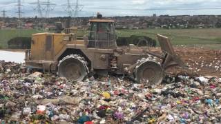 Cat 836H Landfill Compactor [upl. by Mima]