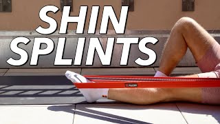 6 Min Shin Splints Stretches amp Exercises after Running [upl. by Yerd]