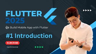 1 Flutter App Development Course Khmer [upl. by Ralyt]