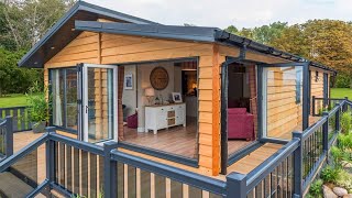 Perfect Cosy Allure Luxury Lodge for Sale from Wessex Park Homes [upl. by Somar]