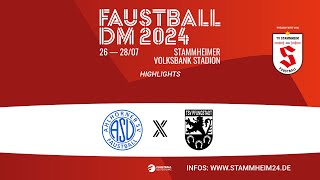 HIGHLIGHTS Faustball DM 2024  Viertelfinale 1 Ahlhorner SV  TSV Pfungstadt [upl. by Josefa975]