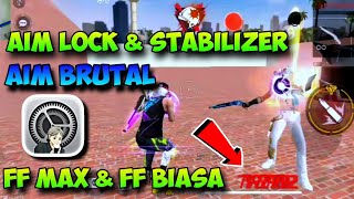 AIM LOCK BRUTAL 🇧🇷🇧🇷  MAIN FF 4 JARI DI HP  AUTO HS [upl. by Frayda9]