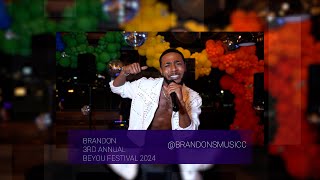 Brandon performance at the 3rd Annual BEYou Festival [upl. by Mitzi]