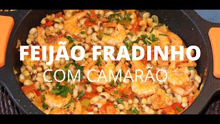 Como fazer feijão fradinho com camarão receita fácil [upl. by Stretch964]