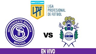 Independiente Rivadavia 10 Gimnasia La Plata en vivo LIGA PROFESIONAL ARGENTINA Jornada 6 [upl. by Wernick930]