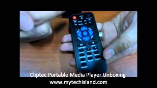 Webxclusive Cliptec portable Media Player unboxing [upl. by Bonilla292]