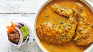 Recette  Cuisse de poulet au curry [upl. by Idahs]