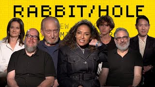 quotRabbit Holequot Cast amp Showrunners Interview Best Takes [upl. by Maison]