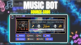 Ready to launch Advanced Discord Music Bot Source Code [upl. by Doro]