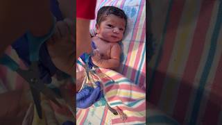 Embracing New Beginnings Cutting the Umbilical Cord shortsfeed shortsvideo anvi nadhiravlog [upl. by Nathaniel928]