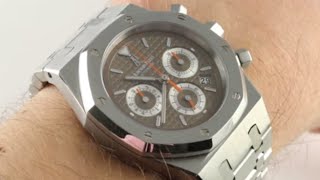 Audemars Piguet Royal Oak Chronograph 26300STOO1110ST07 Luxury Watch Review [upl. by Alten]